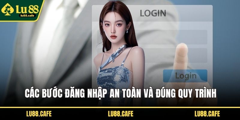 Các bước đăng nhập an toàn và đúng quy trình